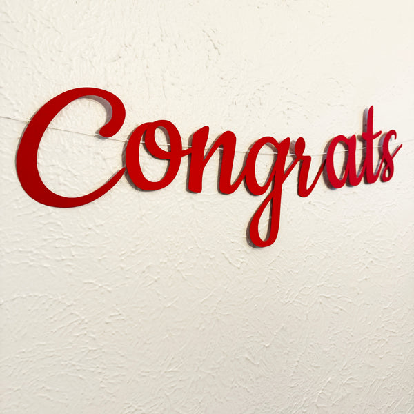 Graduation Congrats Banner