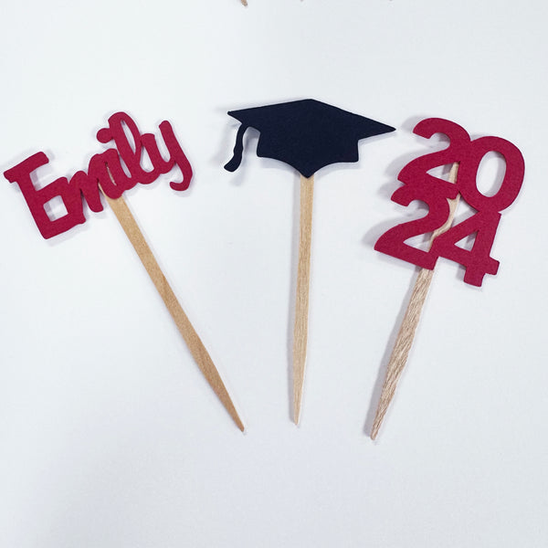 Graduation Cupcake Toppers