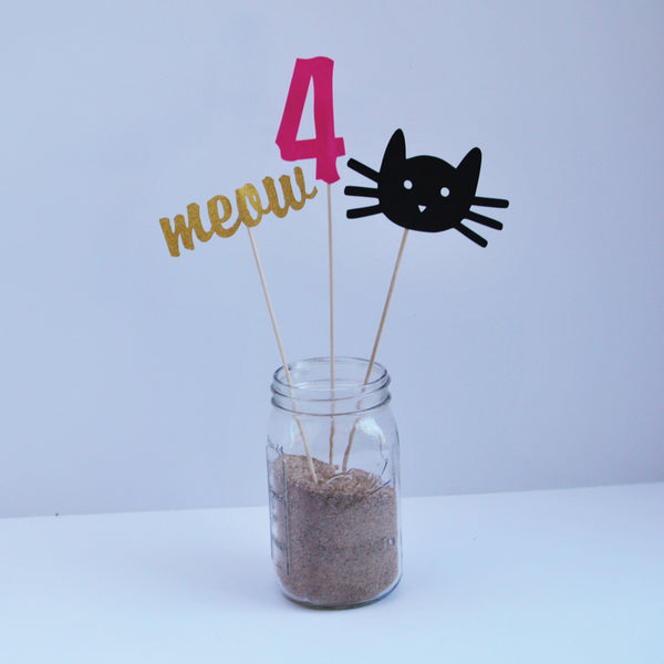 Cat Centerpiece