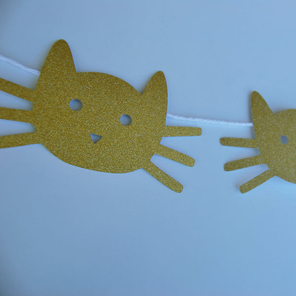 Cat "Meow" Garland