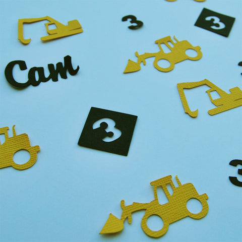 Construction Truck Confetti