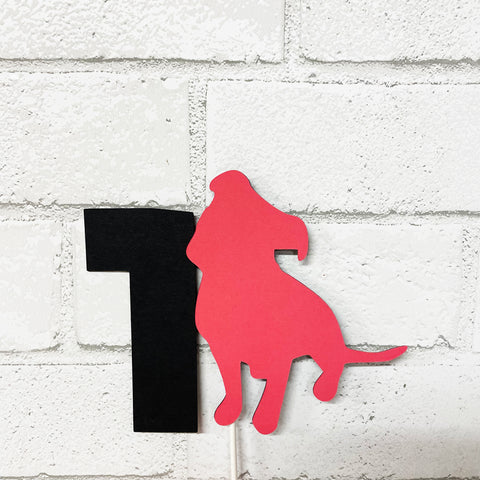 Puppy Cake Topper