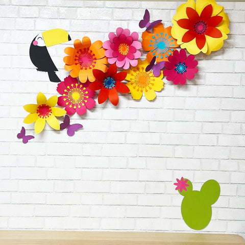 Fiesta Flower Backdrop