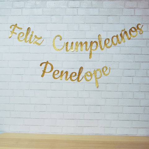 Feliz Cumpleanos Banner