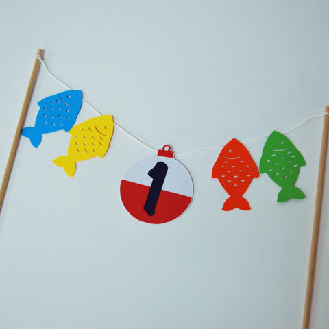 Fishing Cake Topper