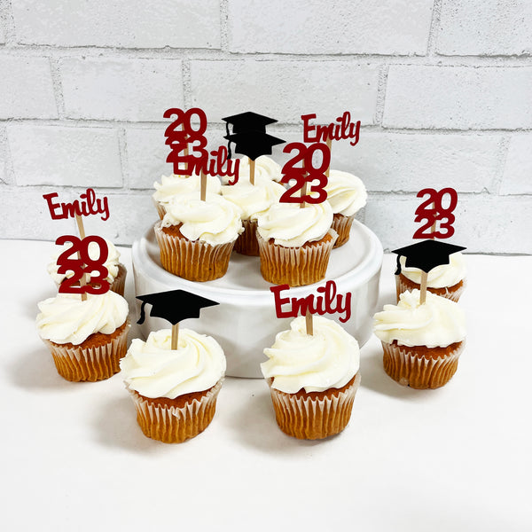 Graduation Cupcake Toppers