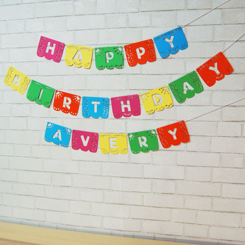 Fiesta Birthday Banner