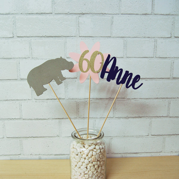 Hippo Centerpiece