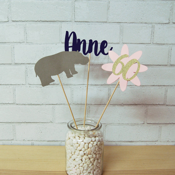 Hippo Centerpiece