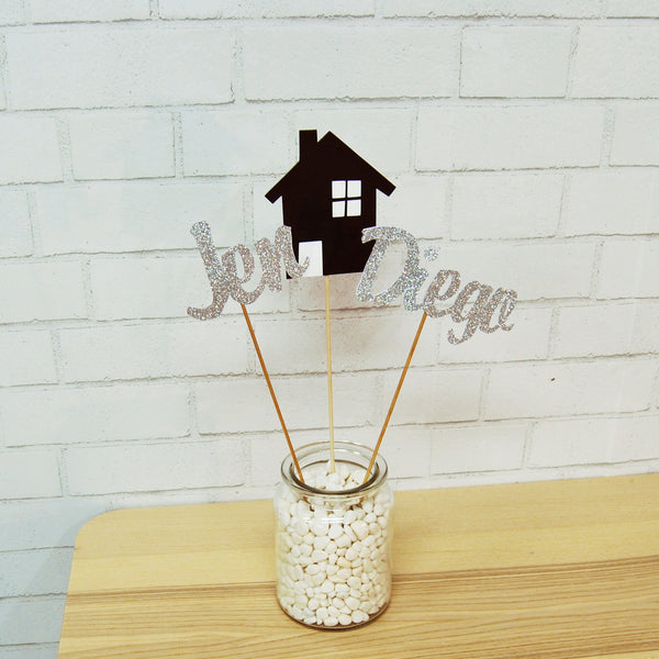 House Warming Party Centerpiece
