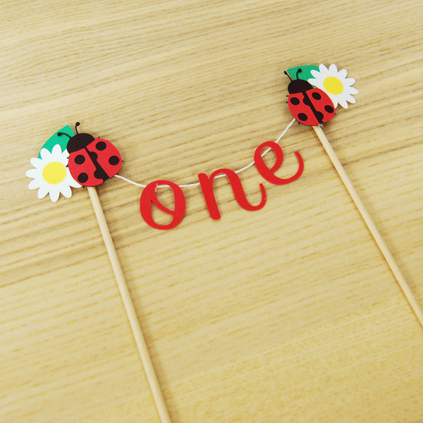 Ladybug Cake Topper