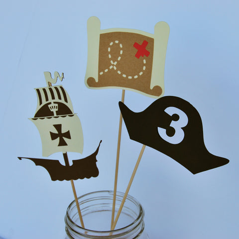Pirate Centerpieces
