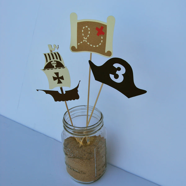 Pirate Centerpieces