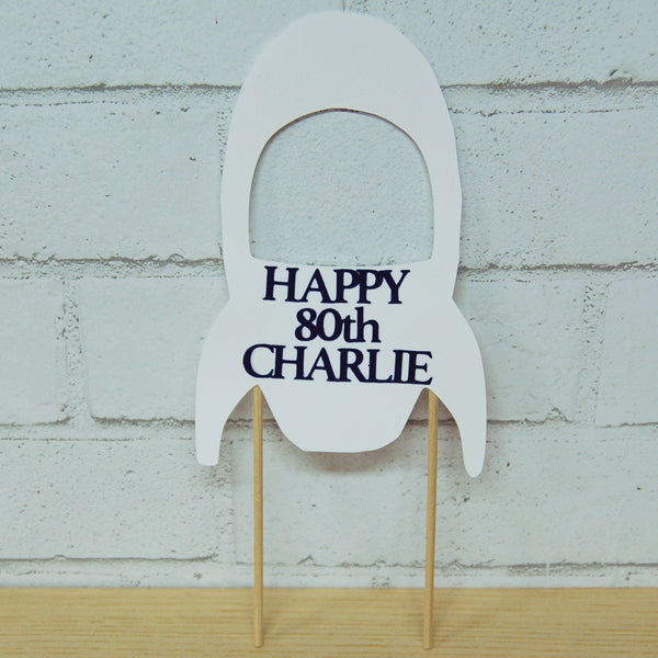 Space Shuttle Cake Topper
