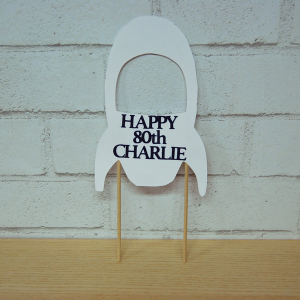 Space Shuttle Cake Topper