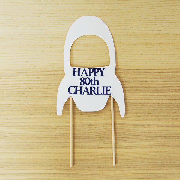 Space Shuttle Cake Topper