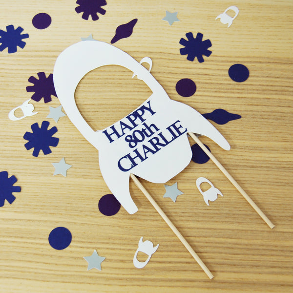Space Shuttle Cake Topper