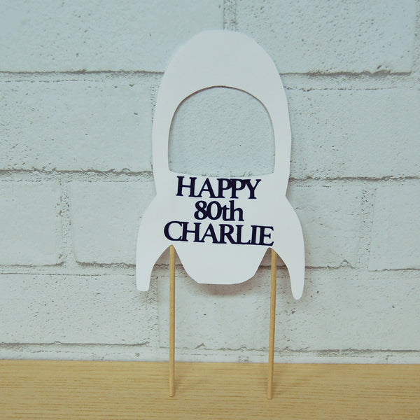 Space Shuttle Cake Topper