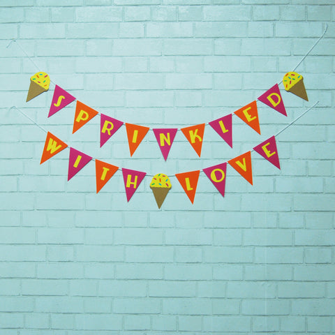 "Sprinkled With Love" Banner
