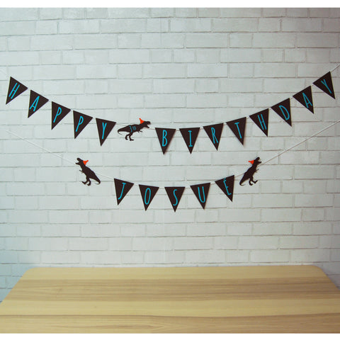 Threerex Birthday Banner