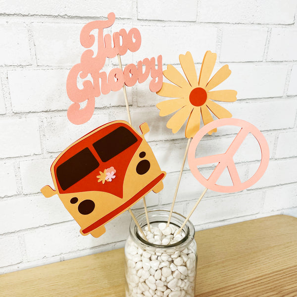 Two Groovy Centerpiece