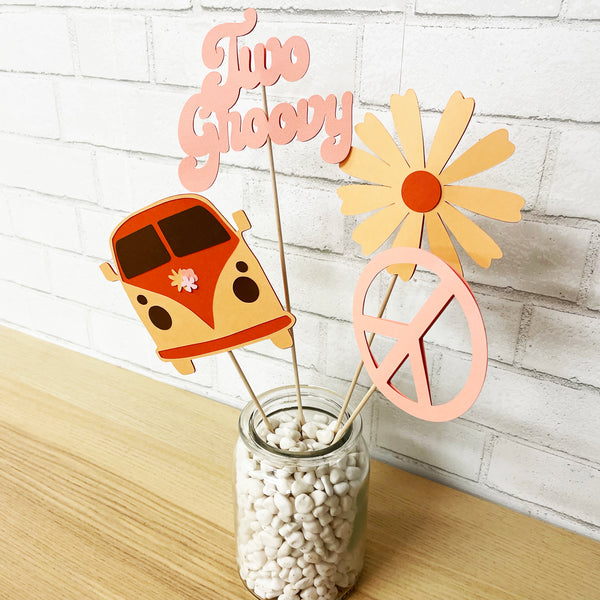 Two Groovy Centerpiece
