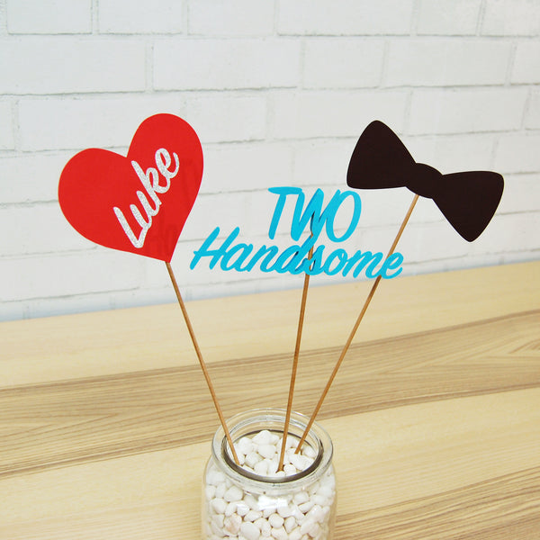 Two Handsome Party Centerpiece