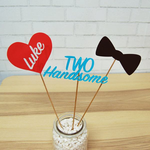 Two Handsome Party Centerpiece