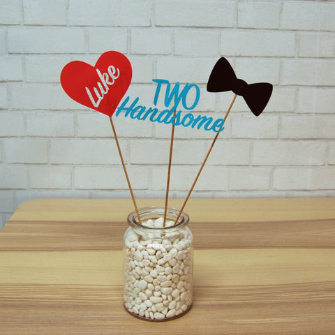 Two Handsome Party Centerpiece