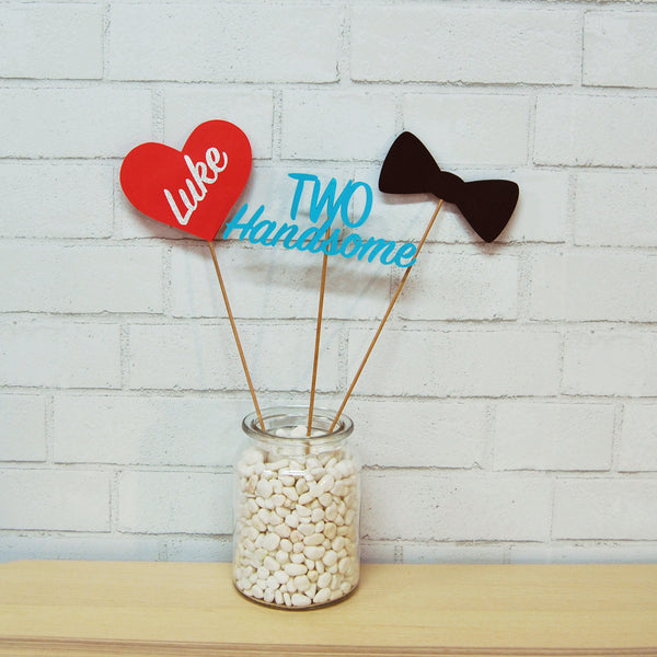 Two Handsome Party Centerpiece