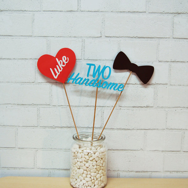 Two Handsome Party Centerpiece