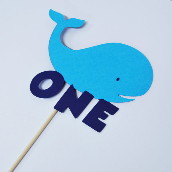 Whale Cake Topper