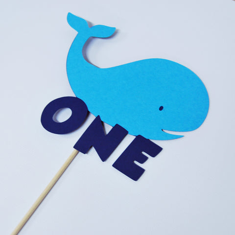 Whale Cake Topper