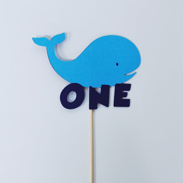 Whale Cake Topper