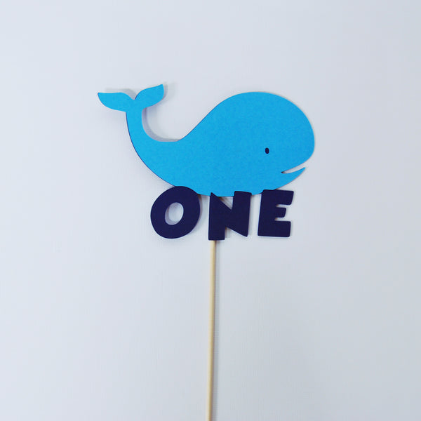 Whale Cake Topper
