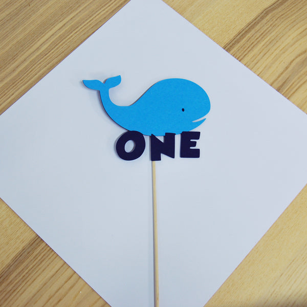 Whale Cake Topper