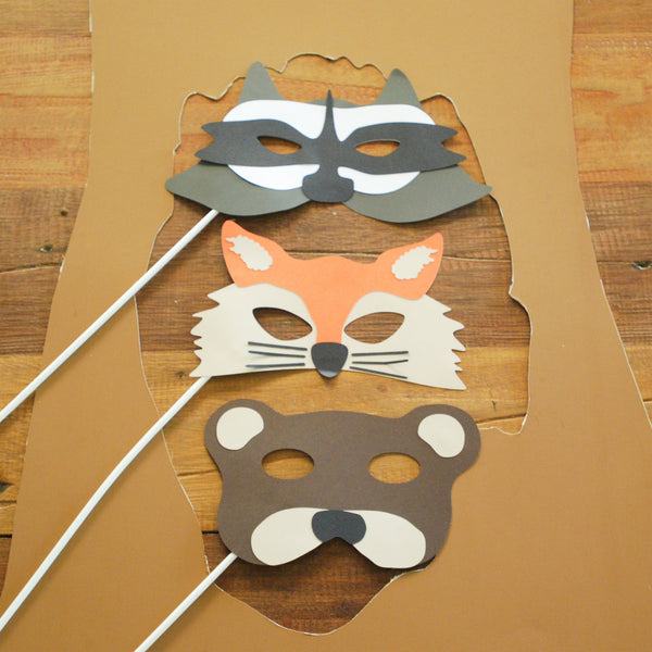 Woodland Animal Masks