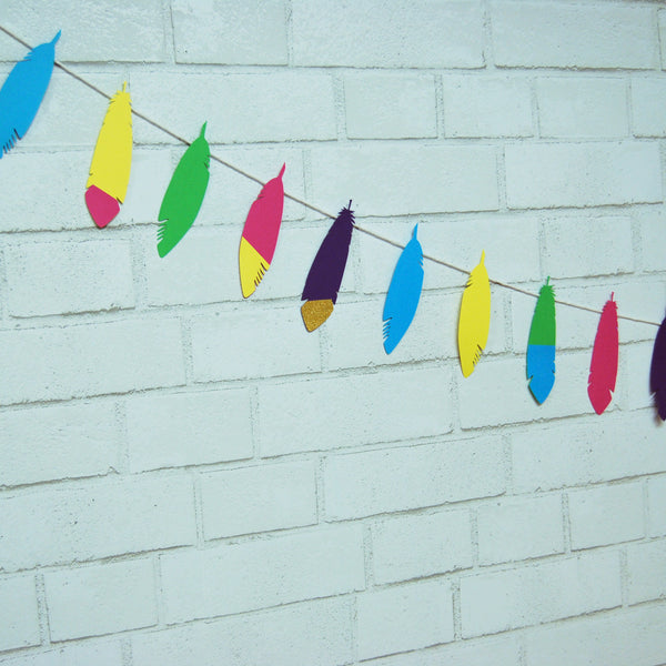 Young, Wild and Three Feather Garland
