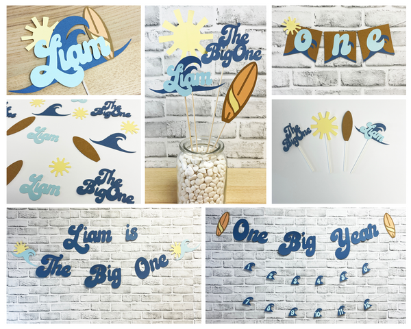 The Big One Birthday Decor