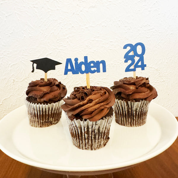 Graduation Cupcake Toppers