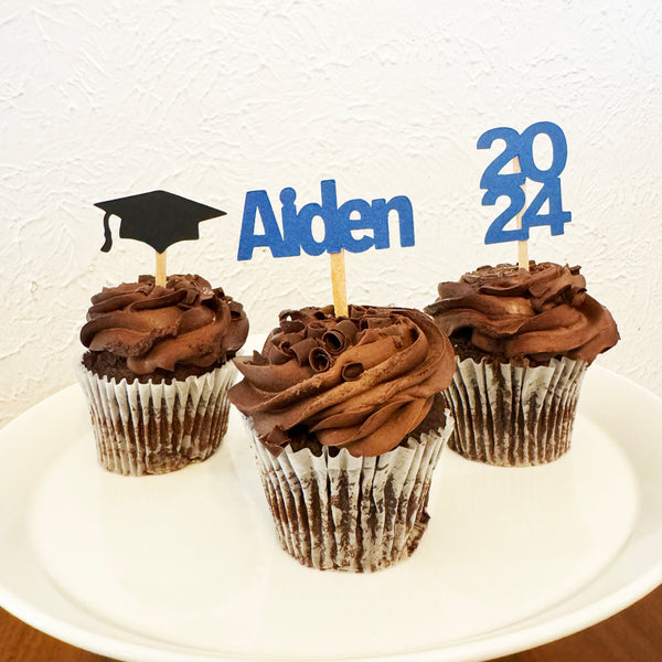 Graduation Cupcake Toppers