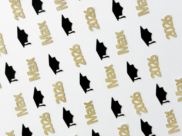 Class of 2026 Personalized Graduation Confetti – Custom Name & Year