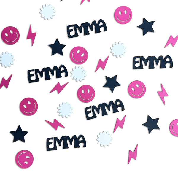 Pink Smiley Face Birthday Decor