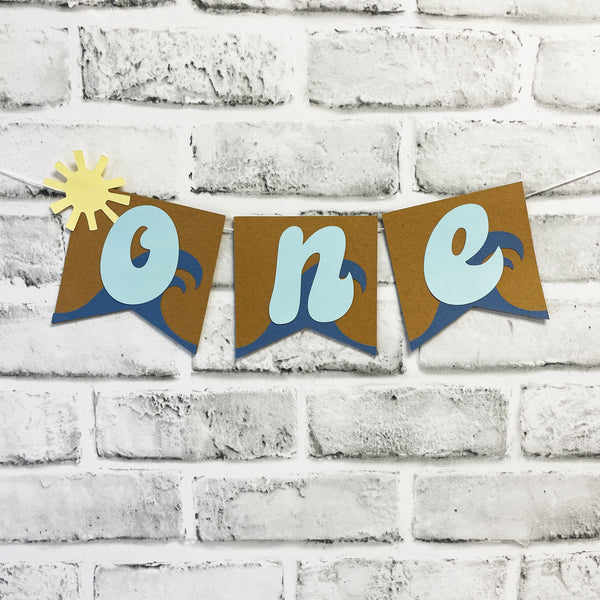 The Big One Birthday Decor