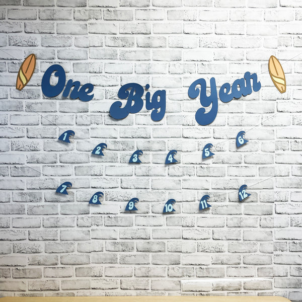 The Big One Birthday Decor