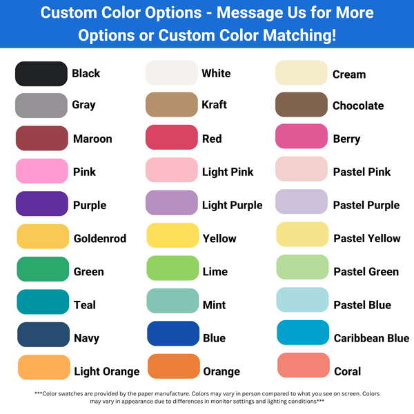 Chunky Paper Chain Garland DIY Kit | Custom Color Party Decor