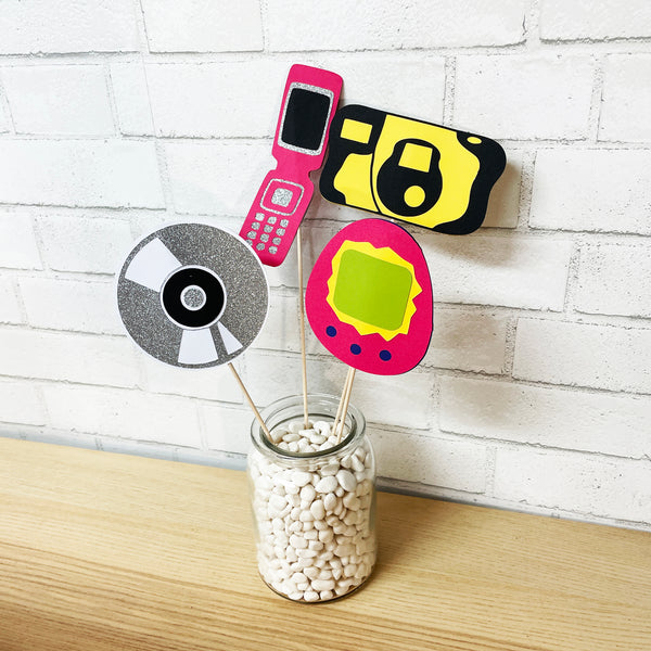 00's Party Centerpiece