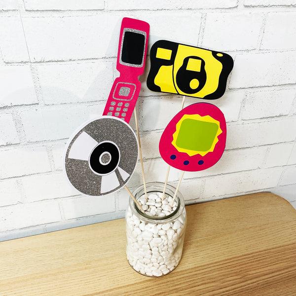 00's Party Centerpiece