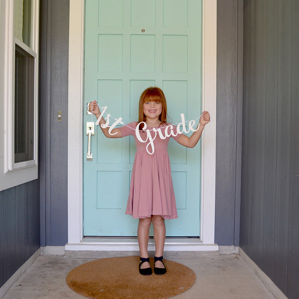 Back to School - First Day of School Banner