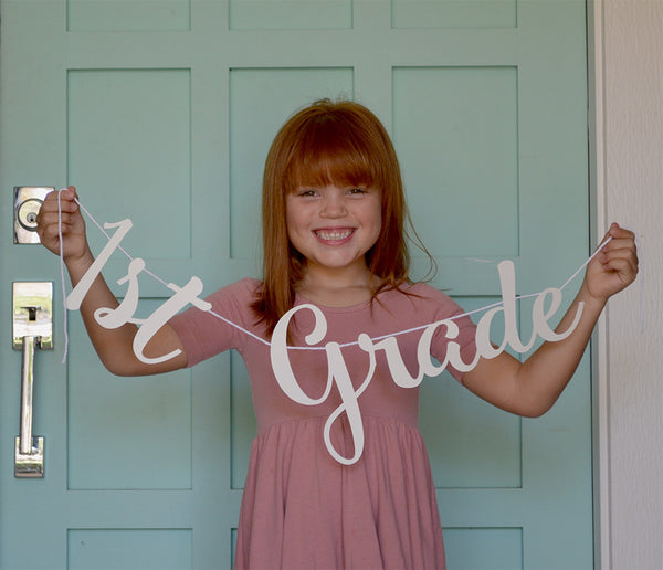 Back to School - First Day of School Banner